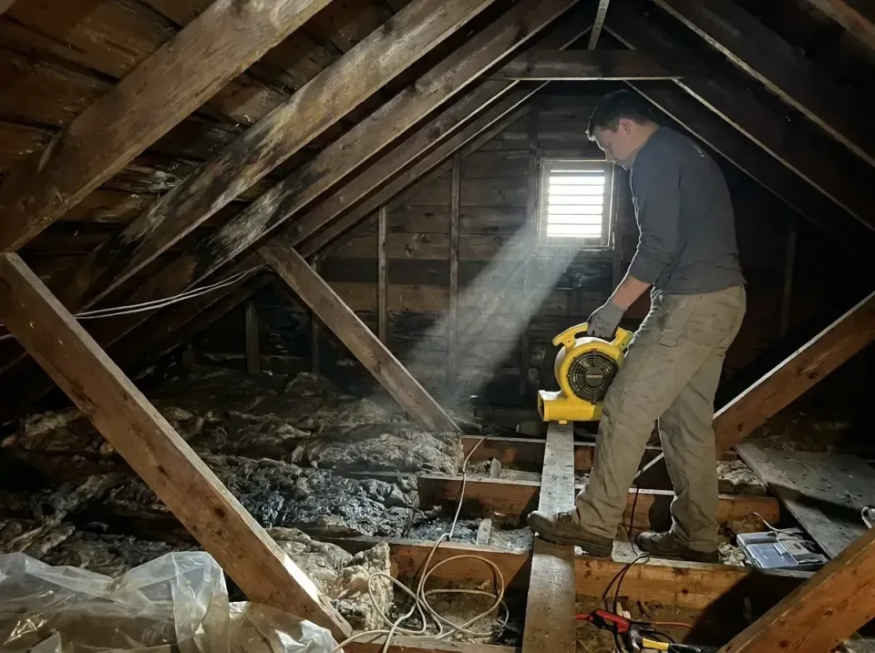 attic-water-damage-drying-proc-007 — frequently asked questions, Emergency Water Extraction & 24/7 Flood Response in Haleyvi…